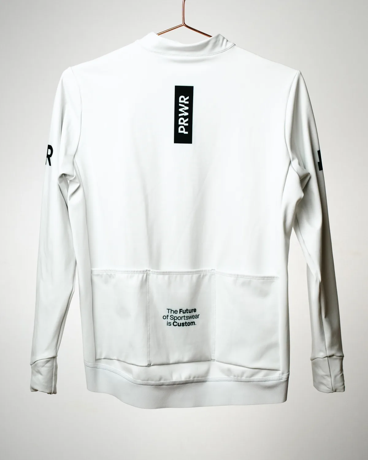 Cycling Long Sleeve Thermo, Rückansicht